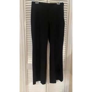 Talbots Pants Womens 10P Black Stretch Career Office Work Preppy Minimalist NWT!
